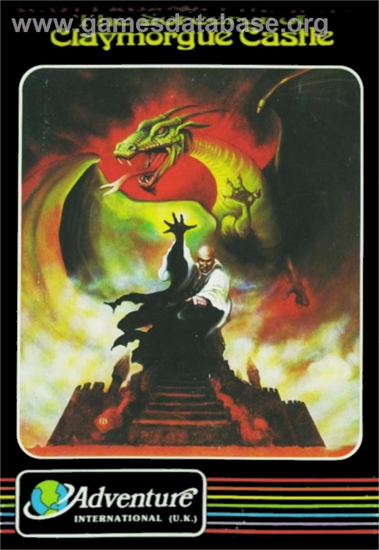 Sorcerer of Claymorgue Castle - Apple II - Artwork - Box