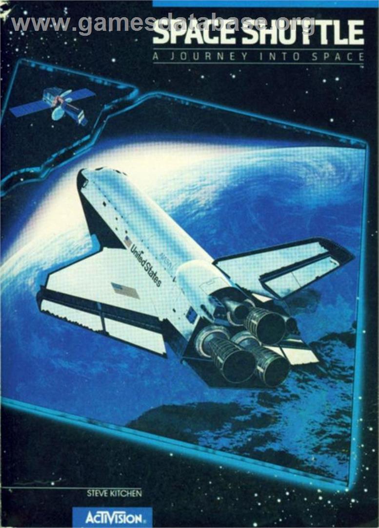 Space Shuttle: A Journey into Space - Apple II - Artwork - Box