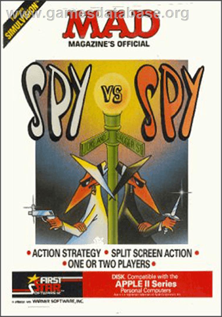 Spy vs. Spy - Apple II - Artwork - Box