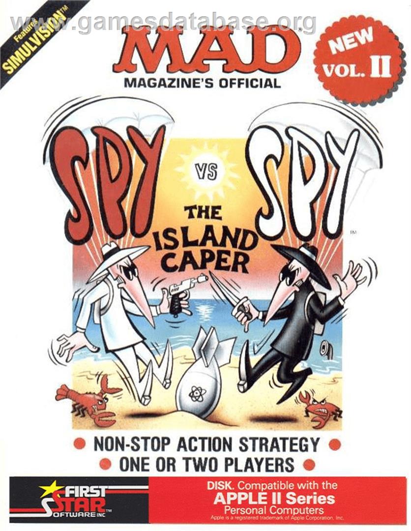 Spy vs. Spy II: The Island Caper - Apple II - Artwork - Box