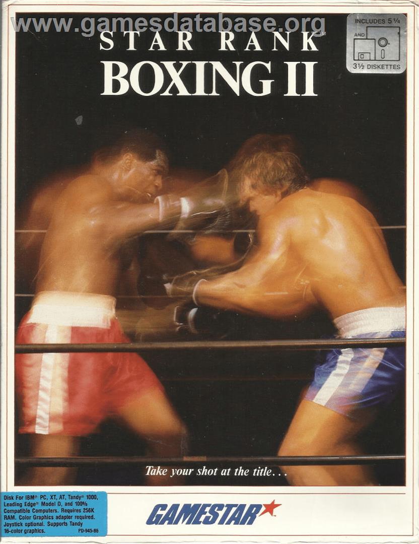 Star Rank Boxing 2 - Apple II - Artwork - Box