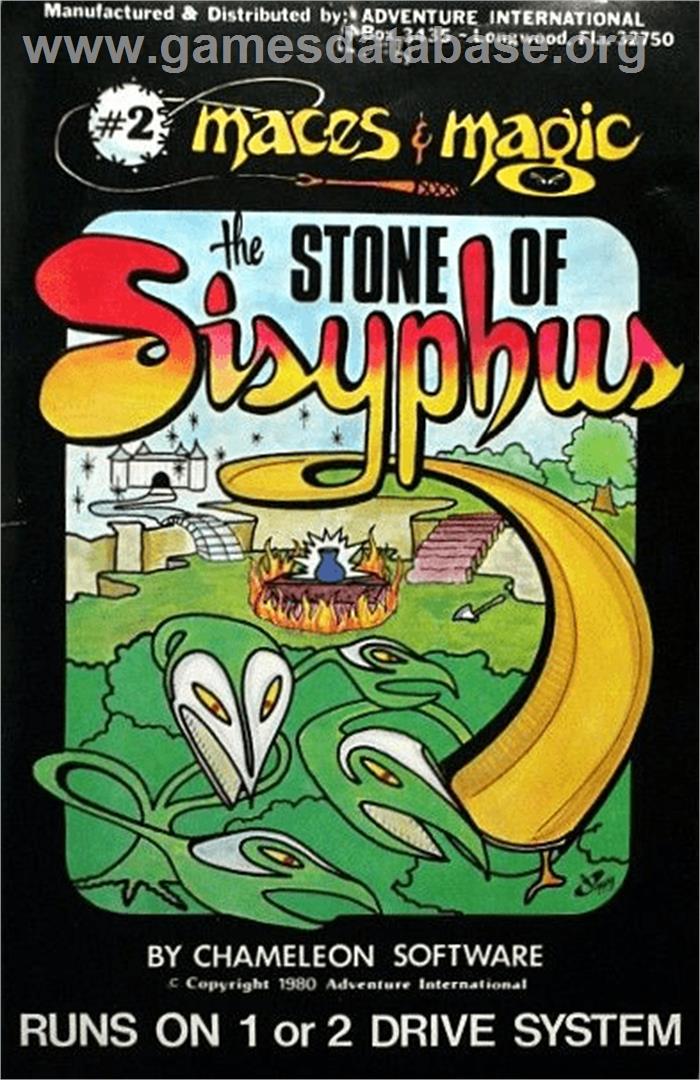 Stone of Sisyphus - Apple II - Artwork - Box