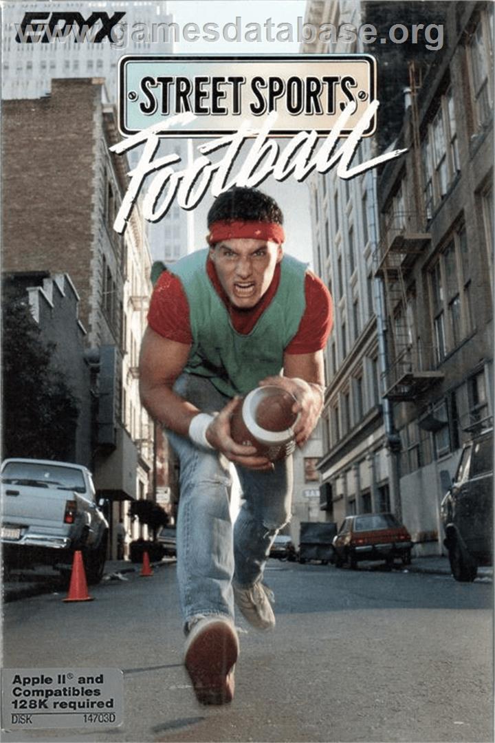 Street Sports Football - Apple II - Artwork - Box