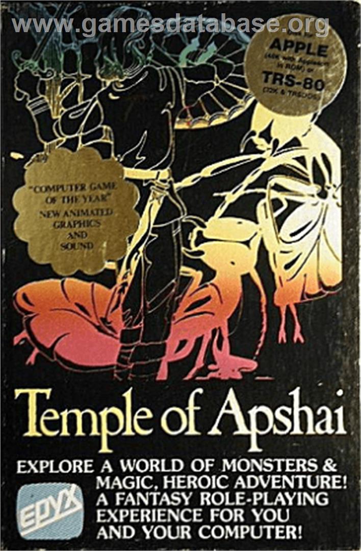 Temple of Apshai Trilogy - Apple II - Artwork - Box