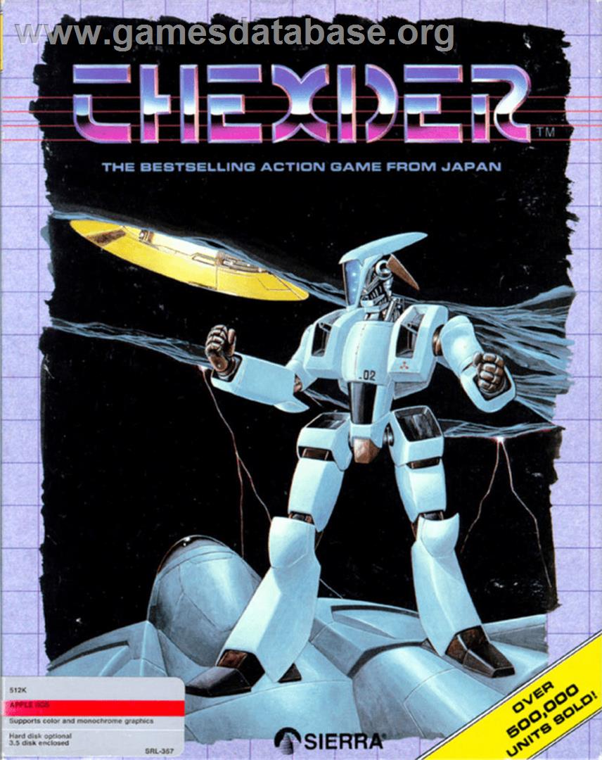 Thexder - Apple II - Artwork - Box