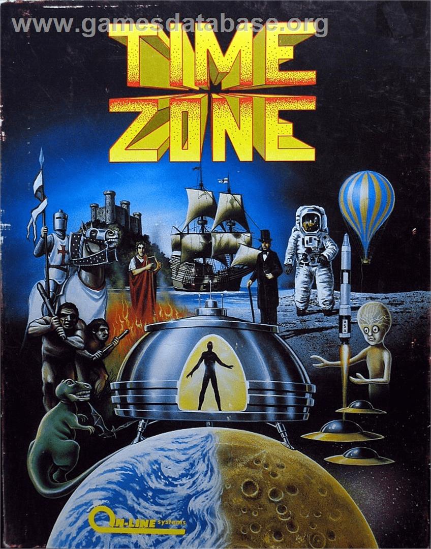 Time Zone - Apple II - Artwork - Box
