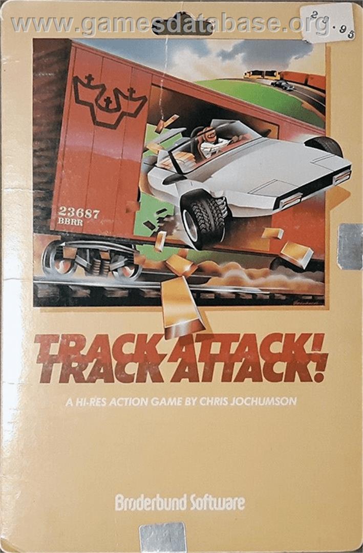 Track Attack - Apple II - Artwork - Box