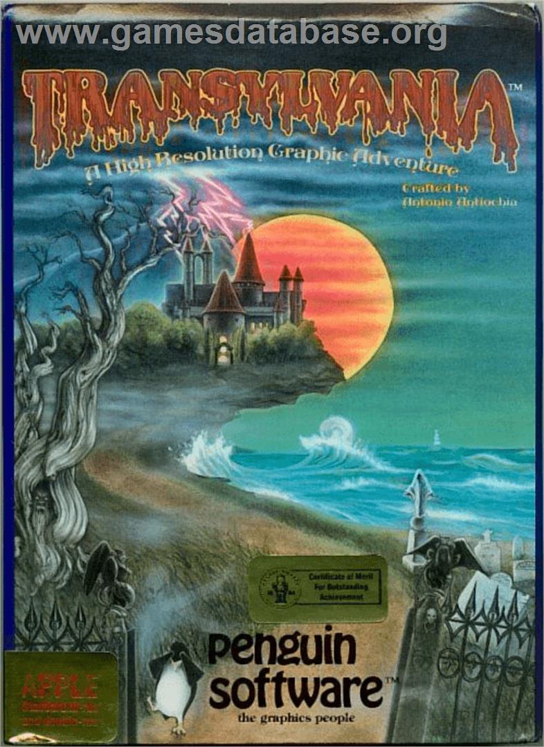 Transylvania - Apple II - Artwork - Box