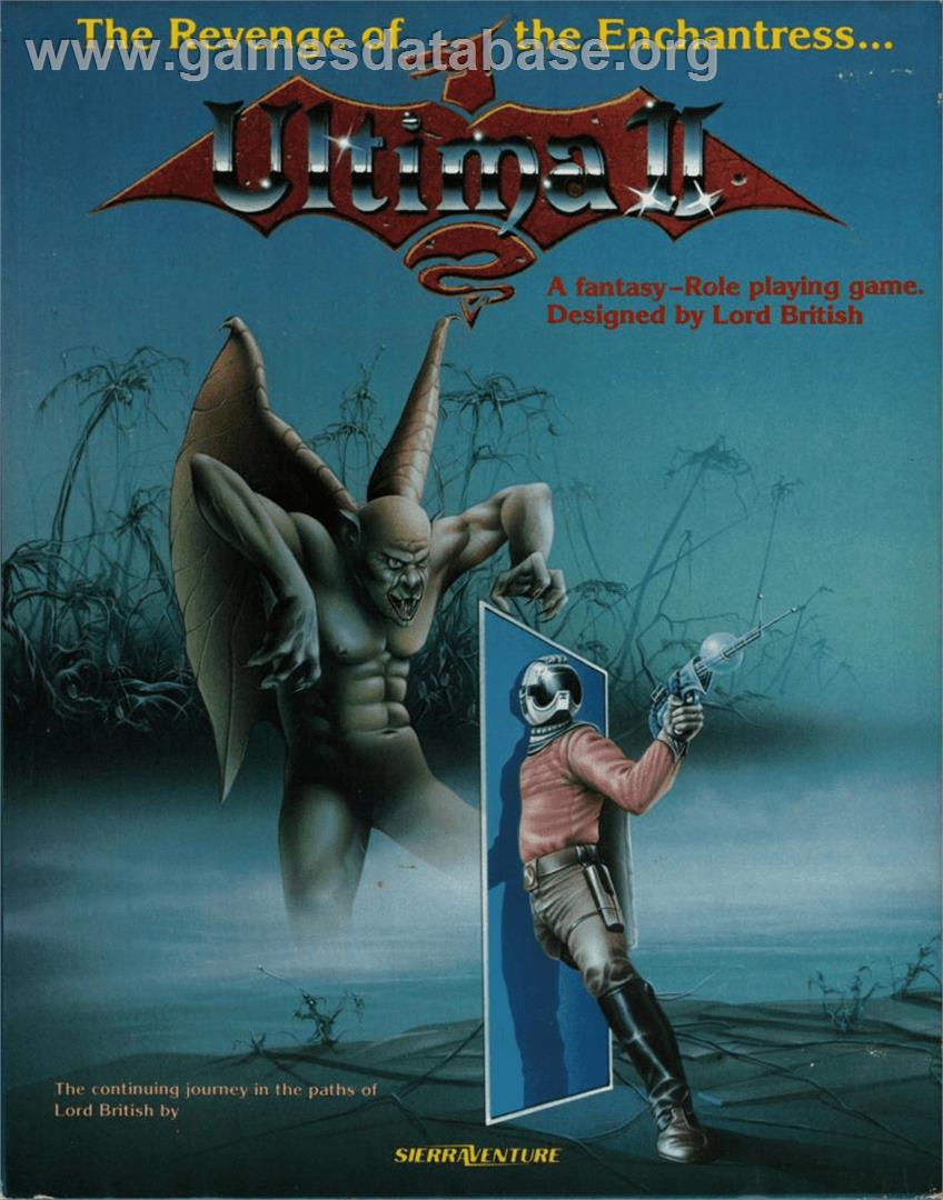 Ultima 2 - Revenge Of The Enchantress - Apple II - Artwork - Box