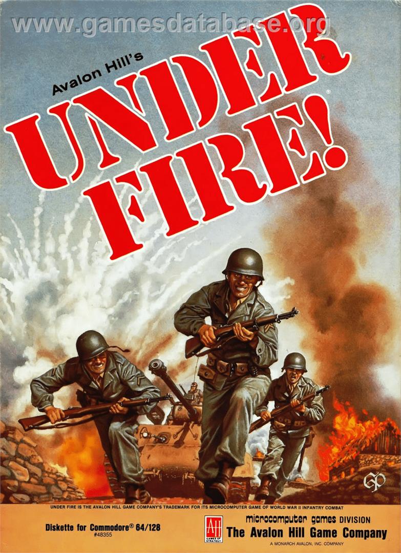Under Fire - Apple II - Artwork - Box