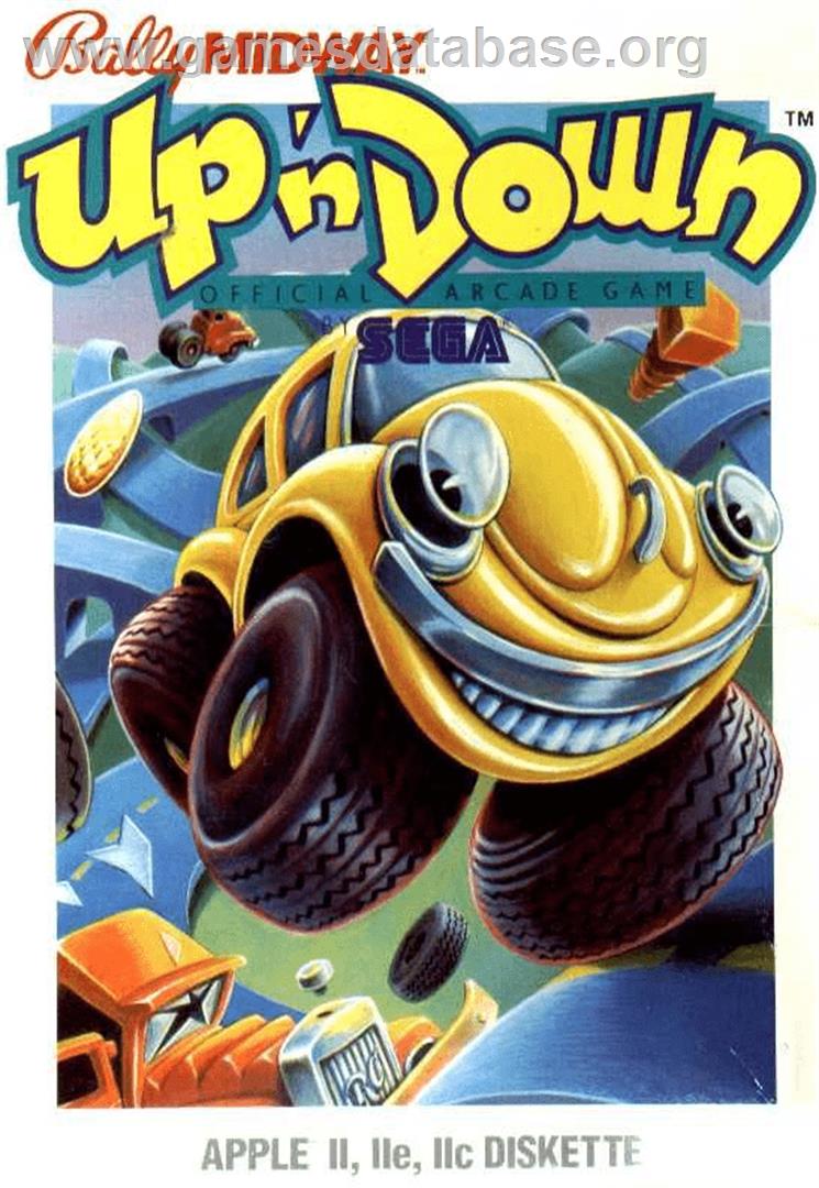 Up 'n Down - Apple II - Artwork - Box