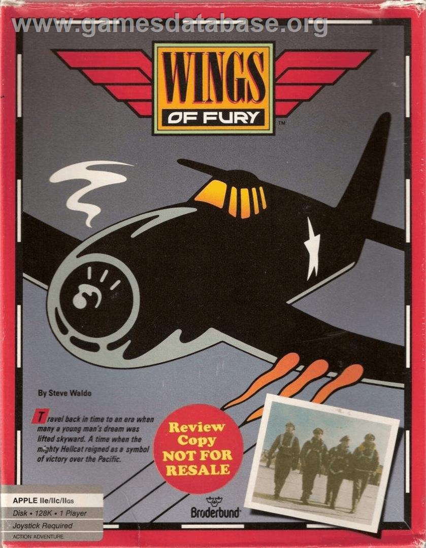 Wings Of Fury - Apple II - Artwork - Box