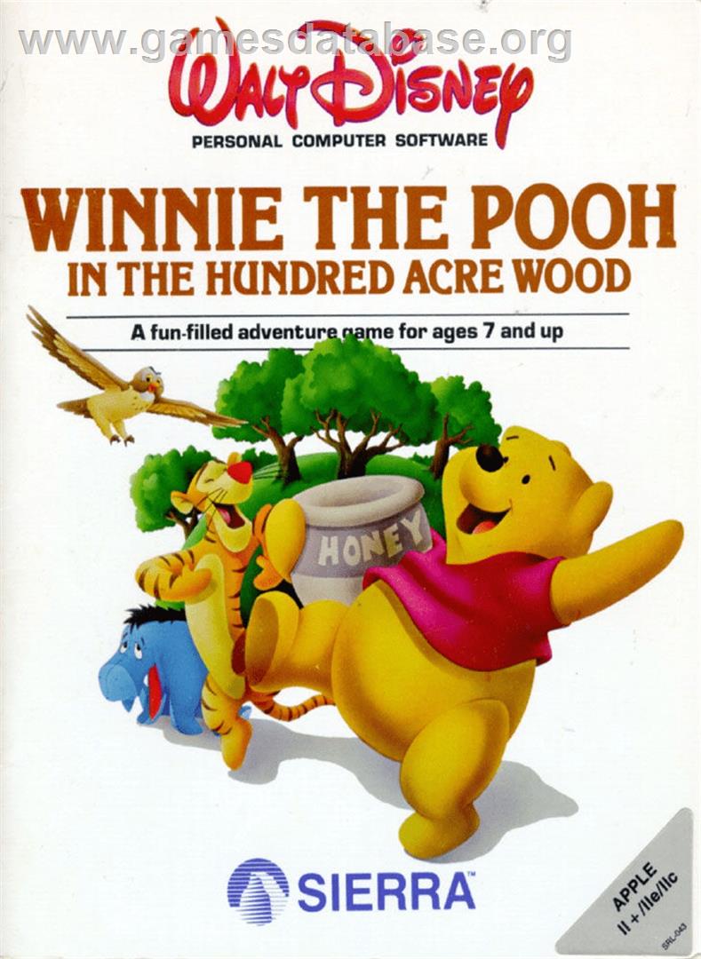Winnie the Pooh in the Hundred Acre Wood - Apple II - Artwork - Box