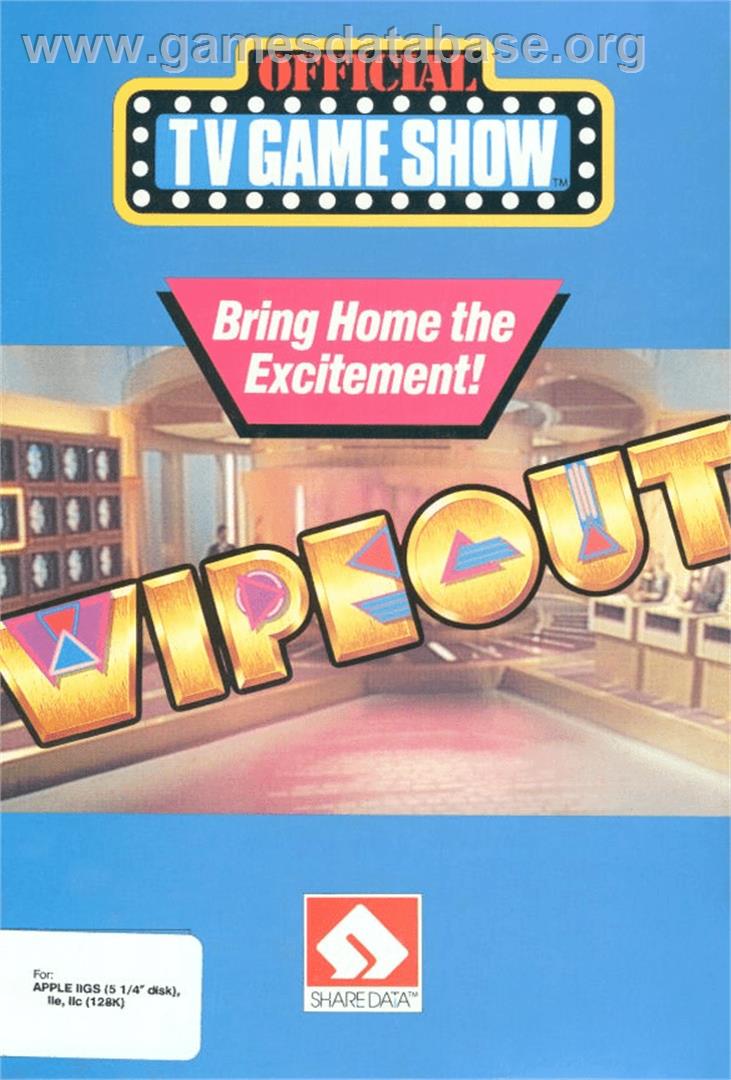Wipeout - Apple II - Artwork - Box