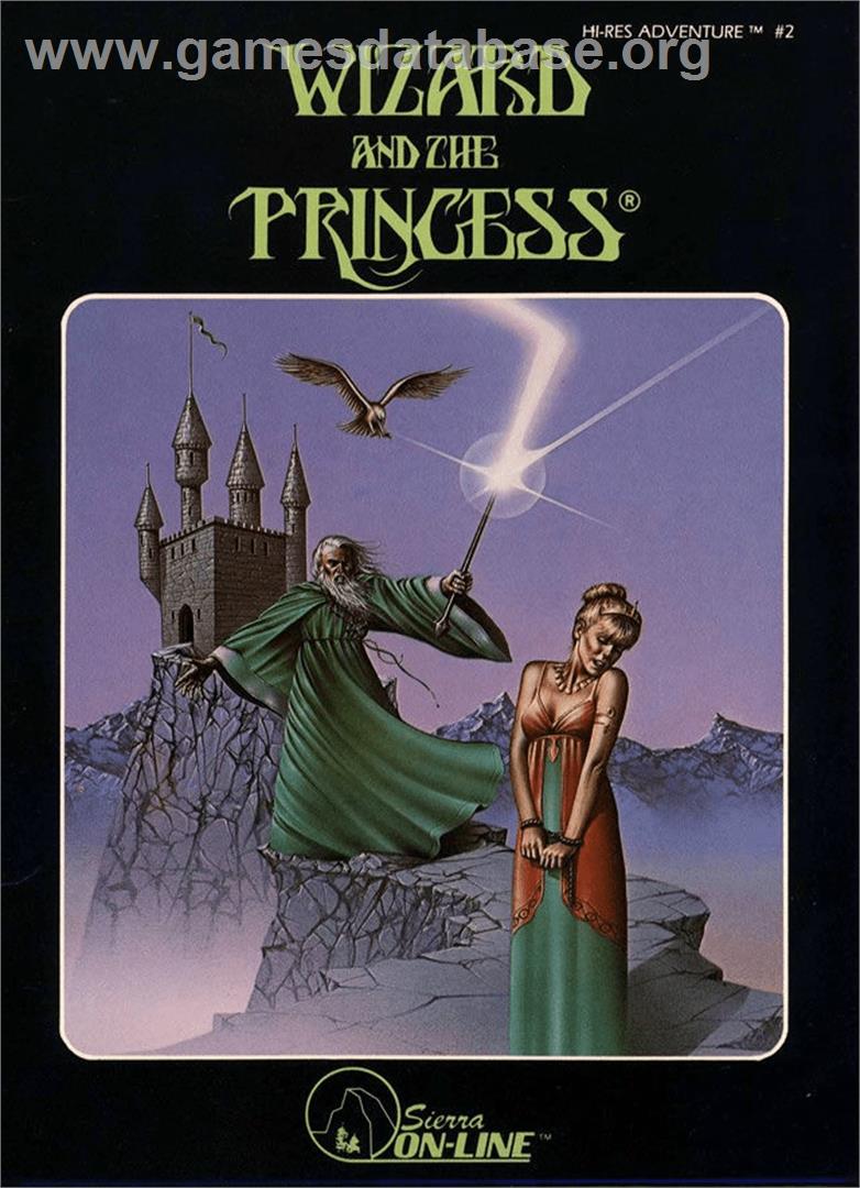Wizard And The Princess - Apple II - Artwork - Box