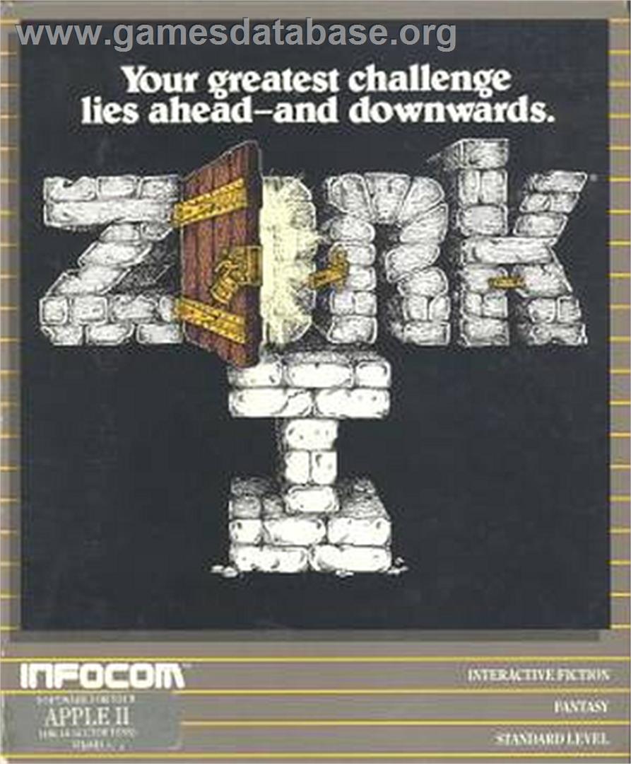 Zork I: The Great Underground Empire - Apple II - Artwork - Box