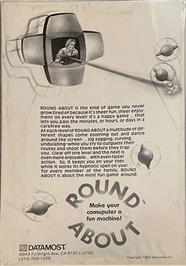 Box back cover for Round About on the Apple II.