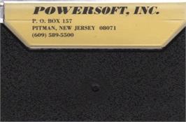 Box back cover for Star Wars on the Apple II.