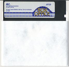 Cartridge artwork for ALF: The First Adventure on the Apple II.