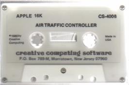 Cartridge artwork for Air Traffic Controller on the Apple II.