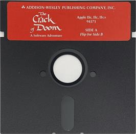 Cartridge artwork for Crack Of Doom, The on the Apple II.