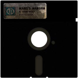 Cartridge artwork for Mabel's Mansion on the Apple II.