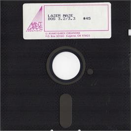 Cartridge artwork for Major Mayhem on the Apple II.