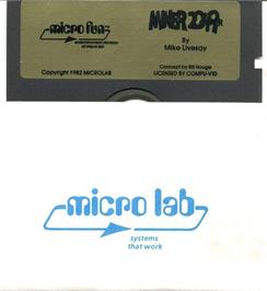 Cartridge artwork for Miner 2049er on the Apple II.