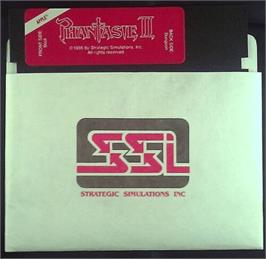Cartridge artwork for Phantasie 2 on the Apple II.