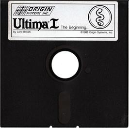 Cartridge artwork for Ultima 1 on the Apple II.