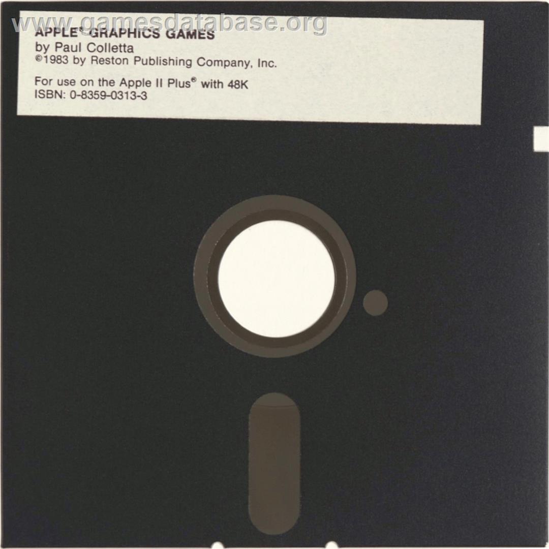 Apple Graphics Games - Apple II - Artwork - Cartridge