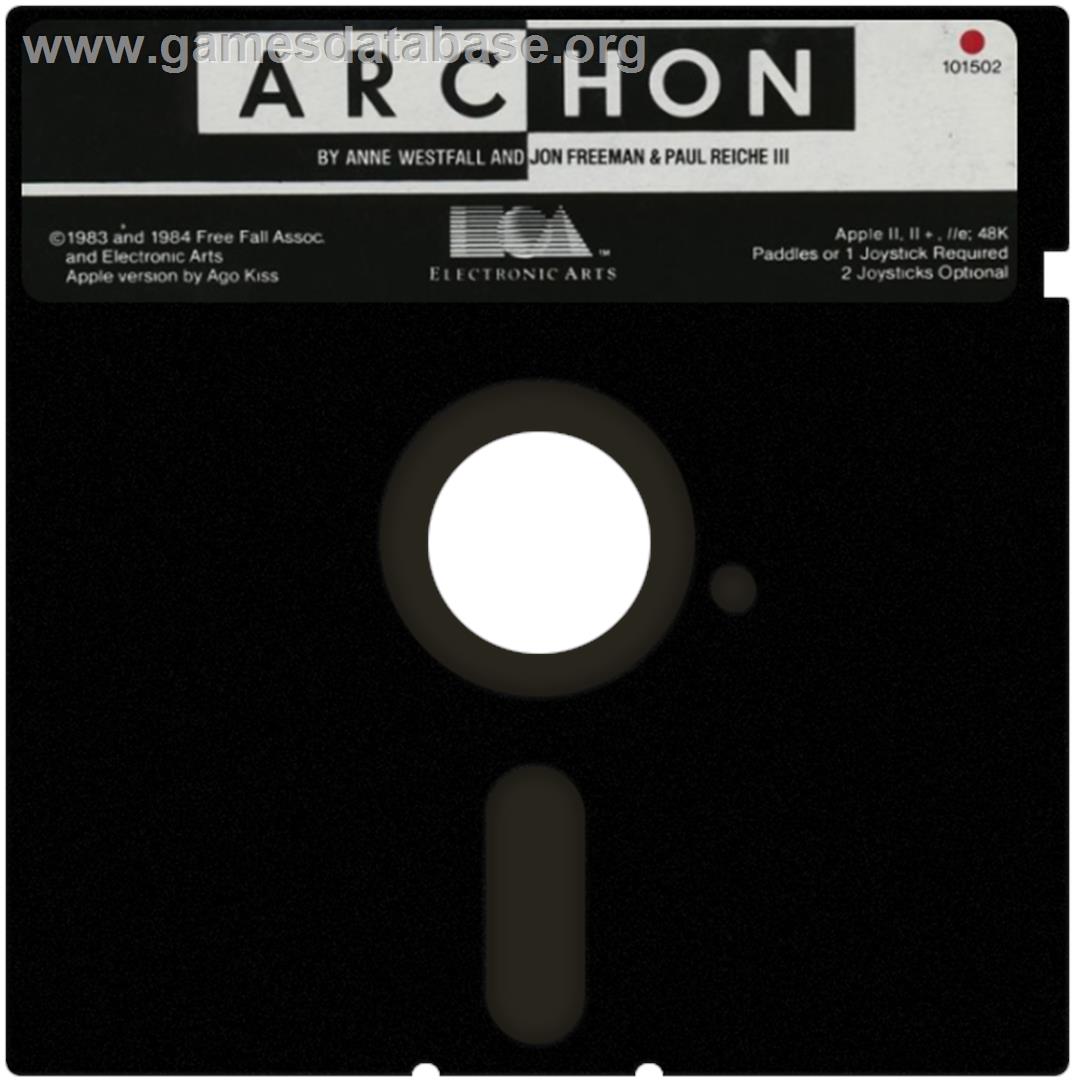 Archon: The Light and the Dark - Apple II - Artwork - Cartridge
