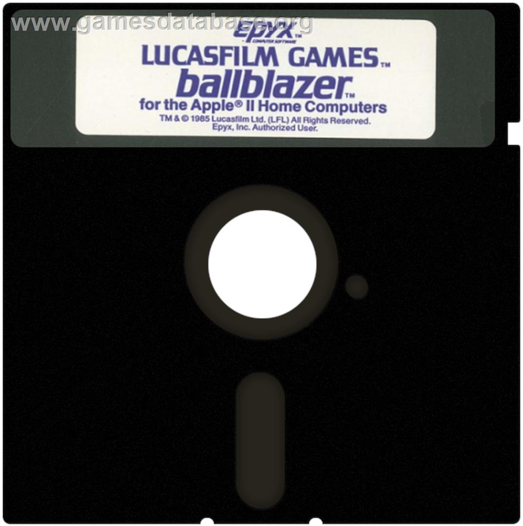 Ballblazer - Apple II - Artwork - Cartridge