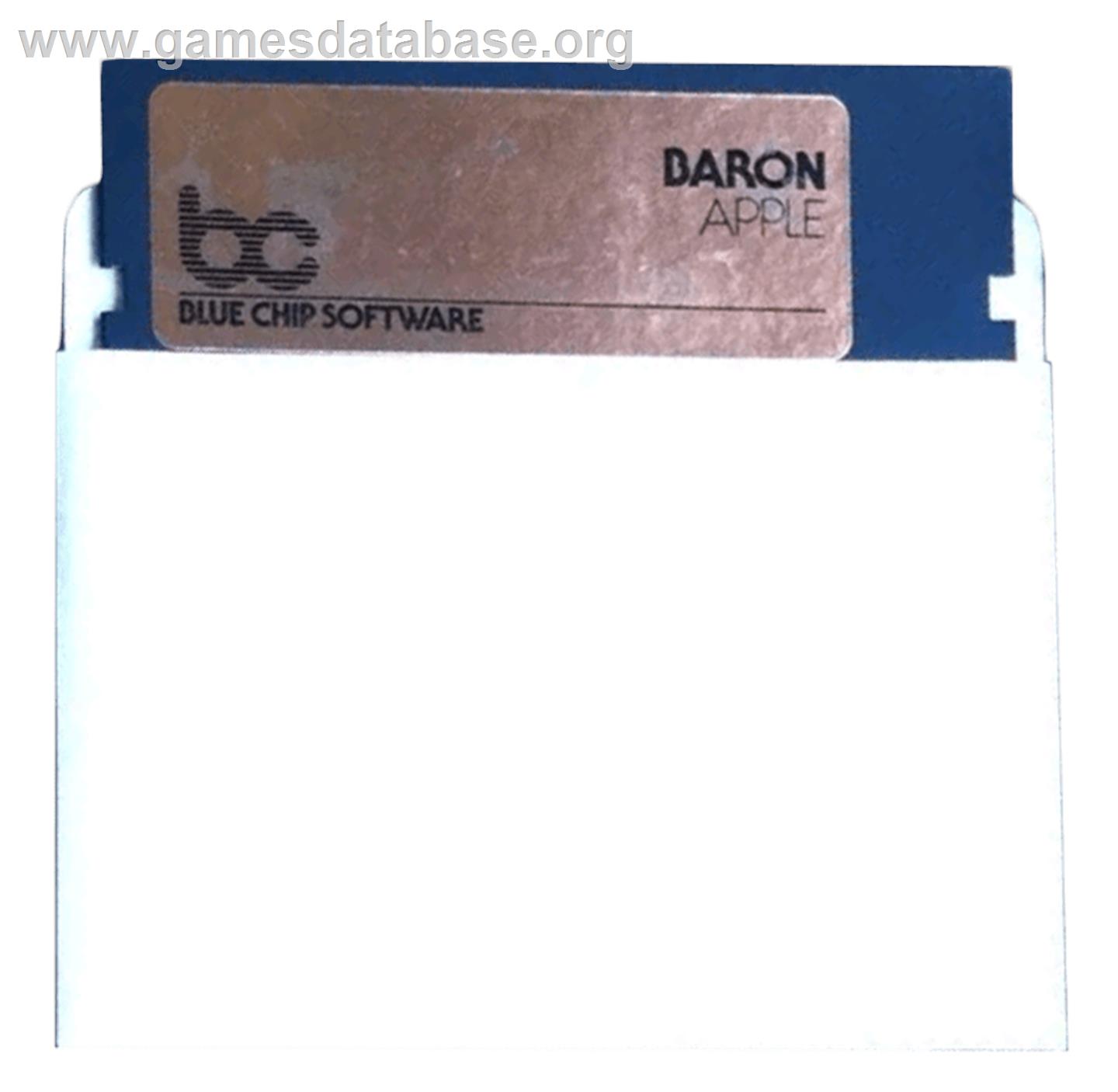 Baron - The Real Estate Simulation - Apple II - Artwork - Cartridge