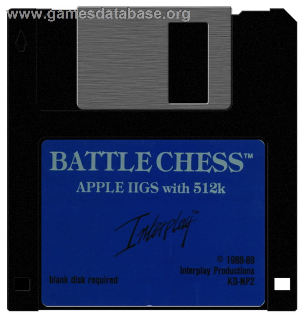 Battle Chess - Apple II - Artwork - Cartridge