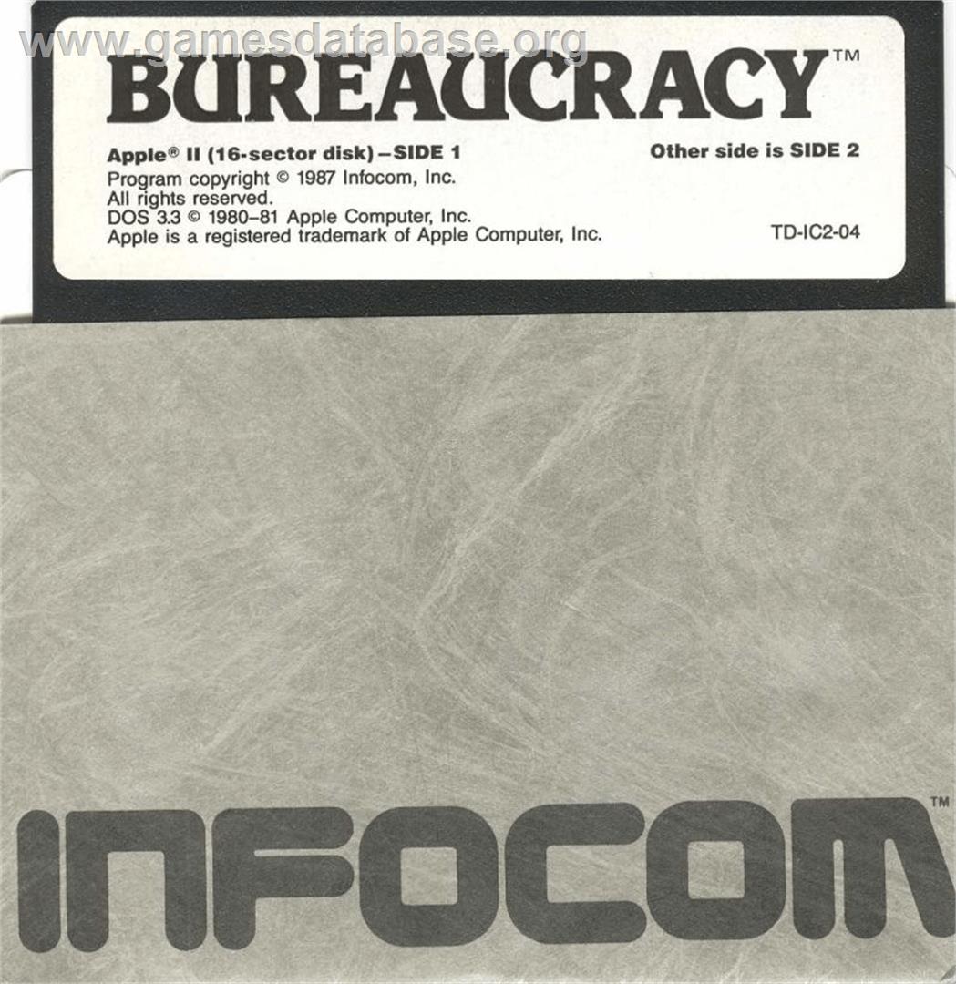Bureaucracy - Apple II - Artwork - Cartridge