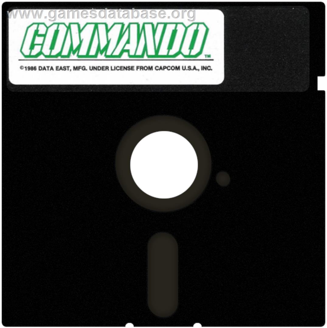 Commando - Apple II - Artwork - Cartridge