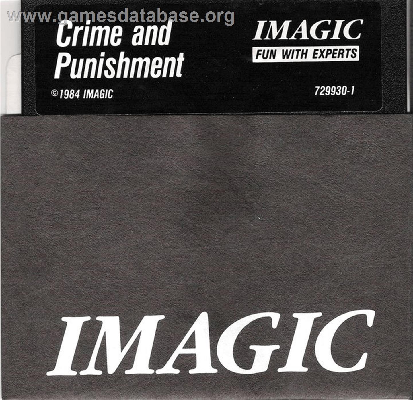 Crime And Punishment - Apple II - Artwork - Cartridge