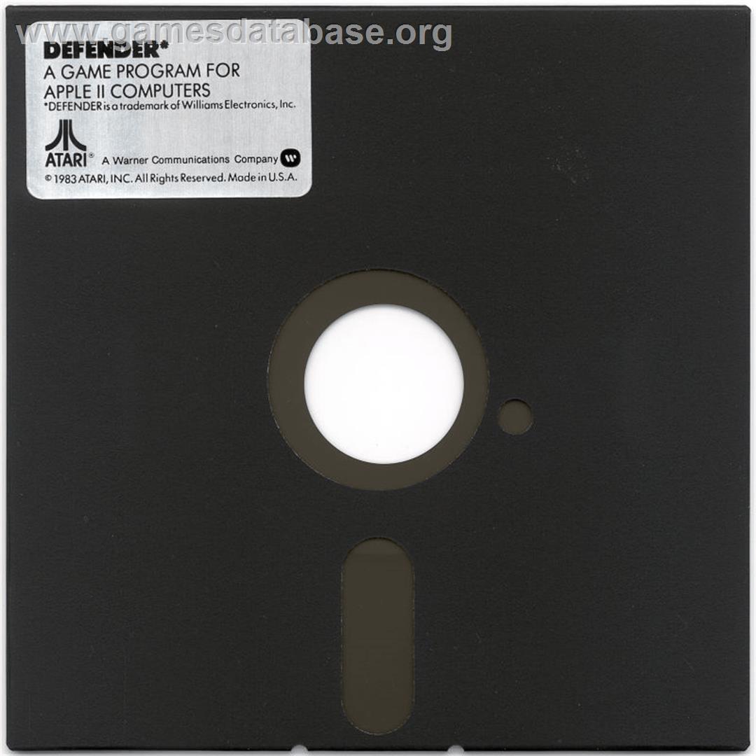 Defender - Apple II - Artwork - Cartridge