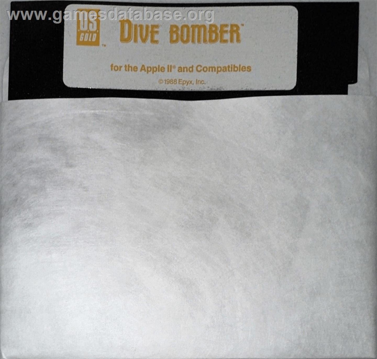Dive Bomber - Apple II - Artwork - Cartridge