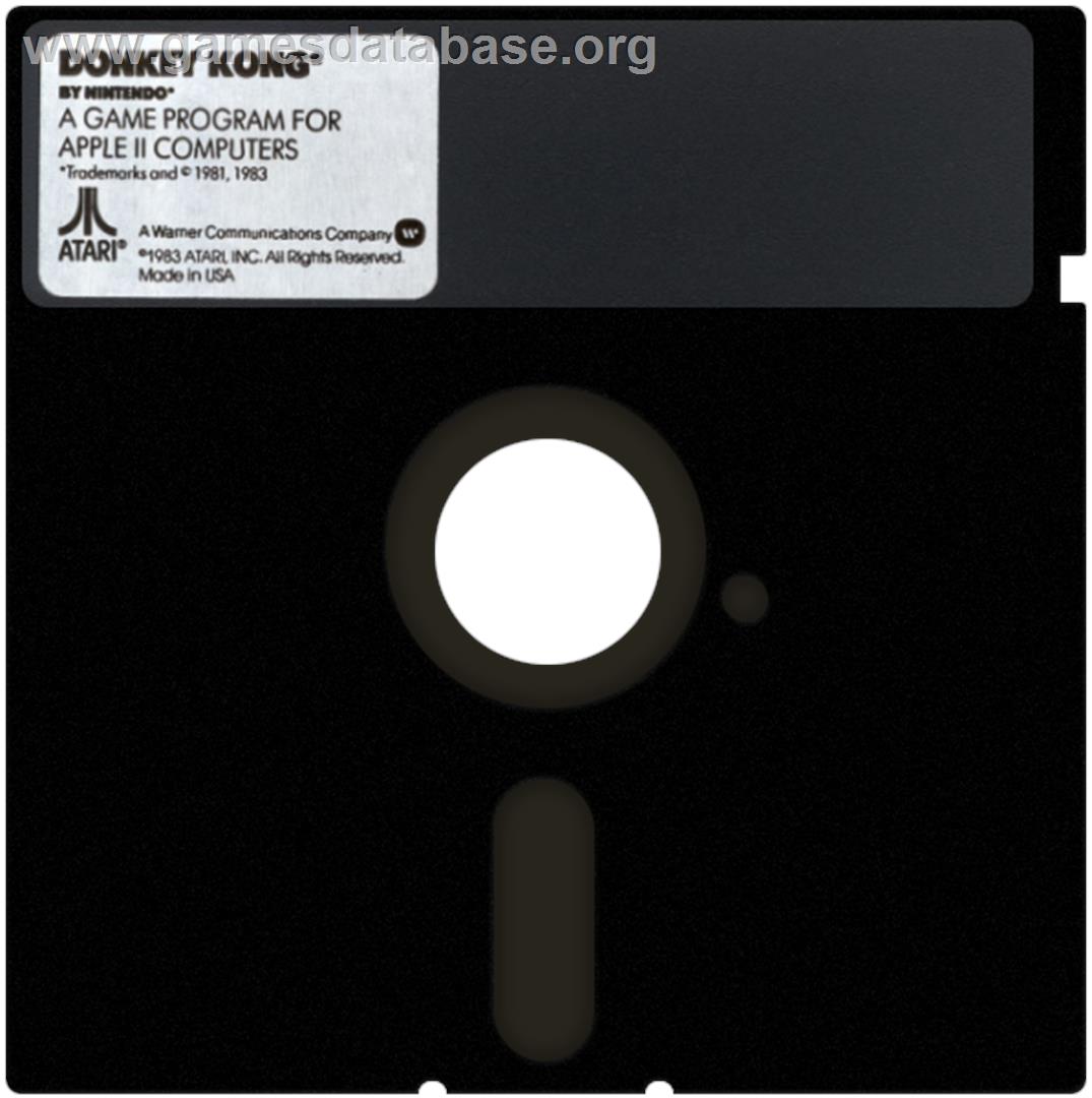 Donkey Kong - Apple II - Artwork - Cartridge