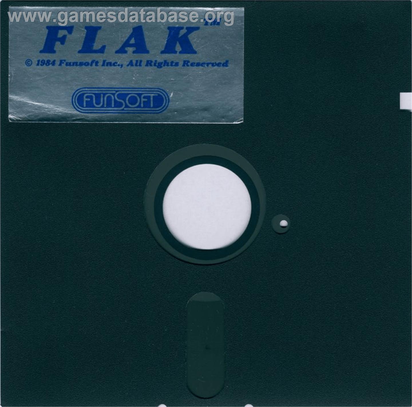 Flak - Apple II - Artwork - Cartridge
