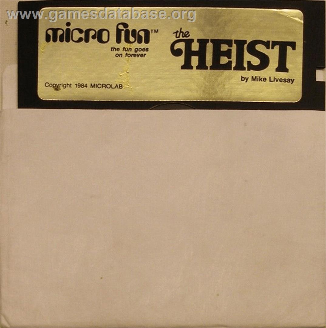 Heist - Apple II - Artwork - Cartridge