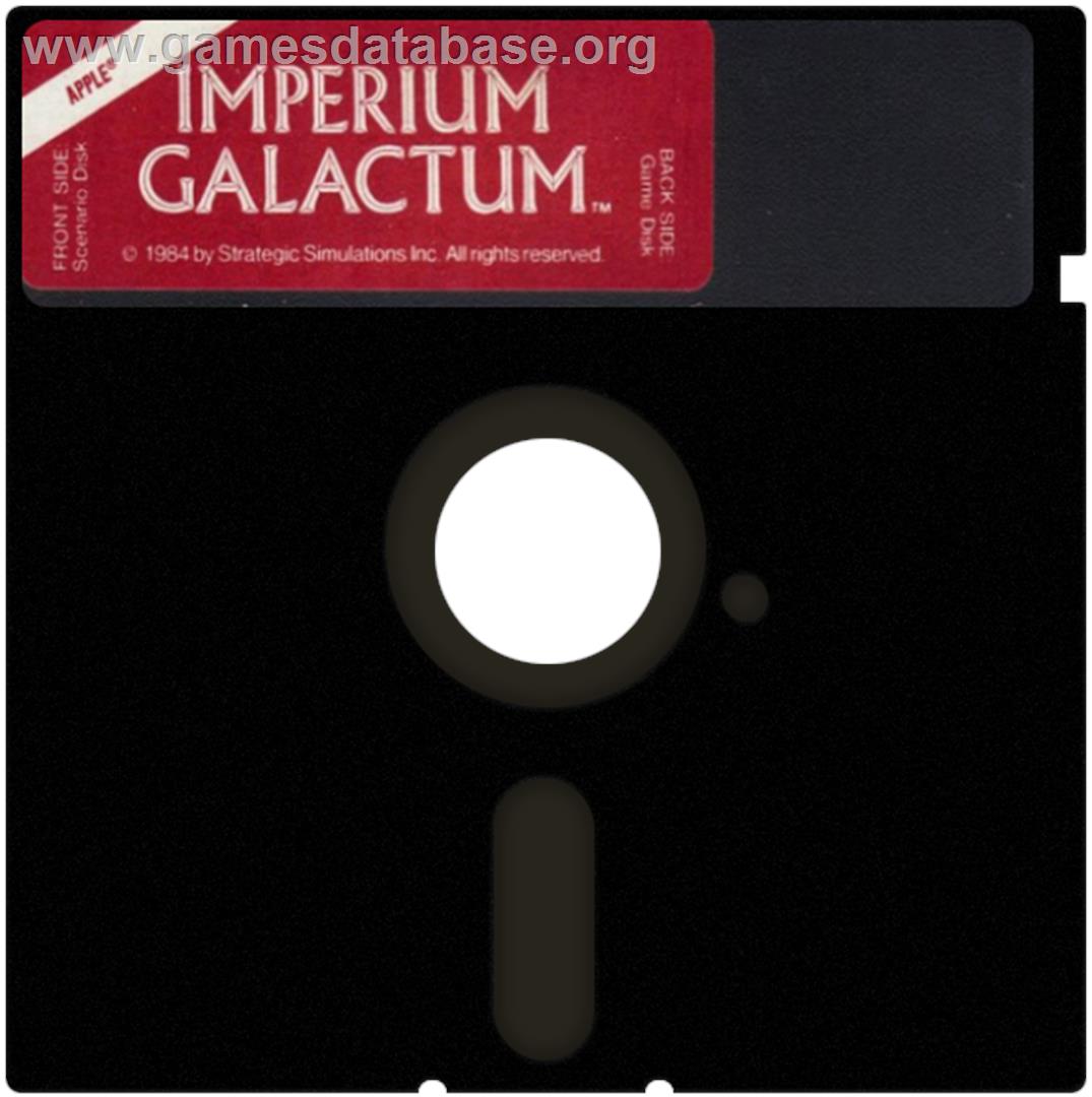 Imperium Galactum - Apple II - Artwork - Cartridge