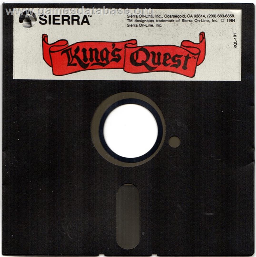 King's Quest - Apple II - Artwork - Cartridge
