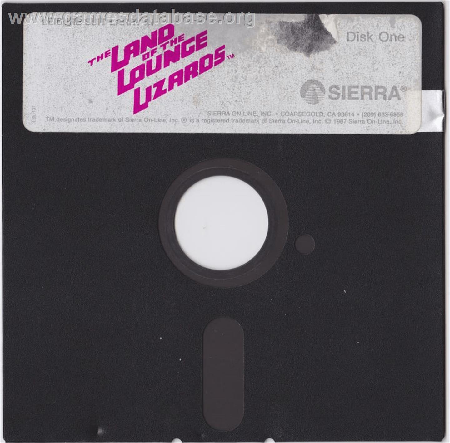 Leisure Suit Larry in the Land of the Lounge Lizards - Apple II - Artwork - Cartridge