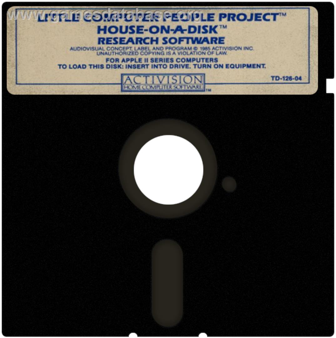 Little Computer People - Apple II - Artwork - Cartridge