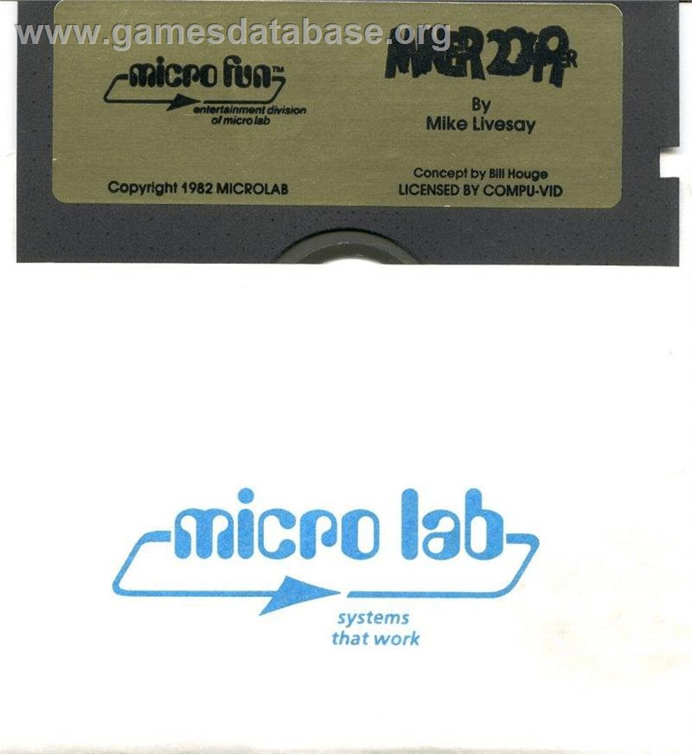 Miner 2049er - Apple II - Artwork - Cartridge