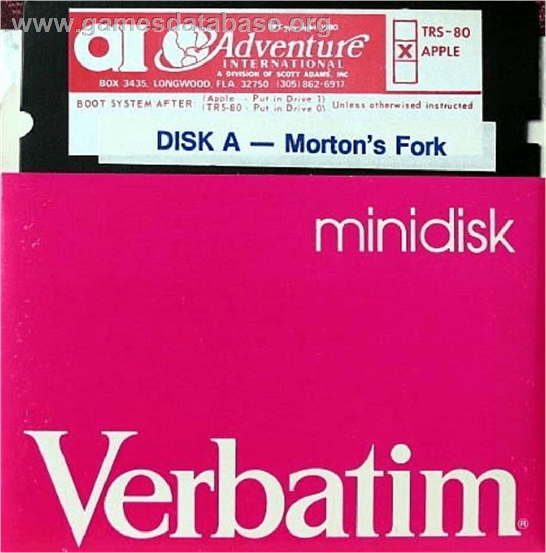 Morton's Fork - Apple II - Artwork - Cartridge
