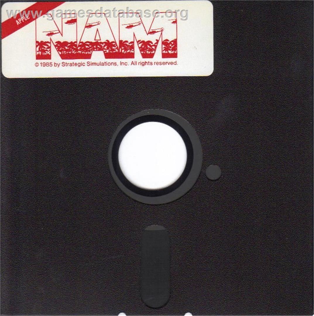 Nam - Apple II - Artwork - Cartridge